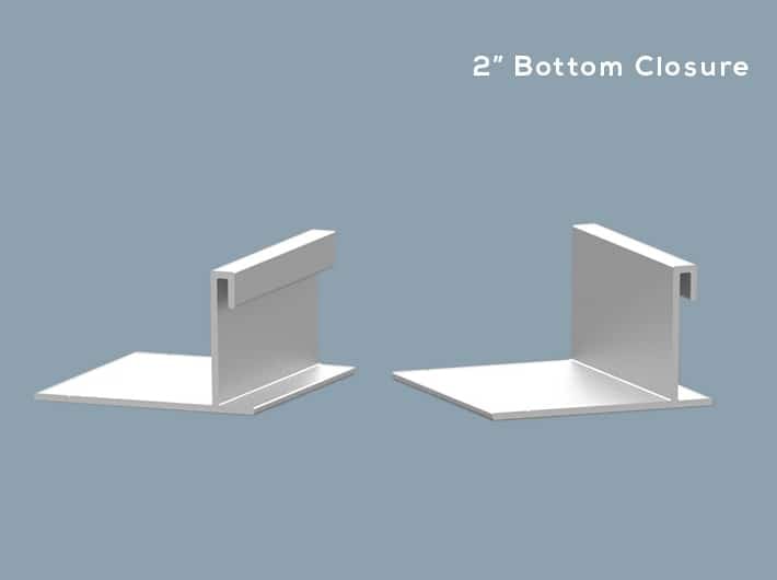 2" Bottom Closure