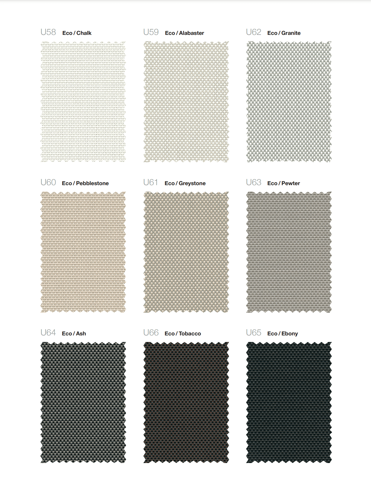 Phifer® SheerWeave® 4001/4400/4000/4100 Sample Card