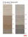 Mermet® S Screen Naturals™ Sample Card
