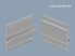 Closure Mount Sample (White) for Commercial Roller Shades
